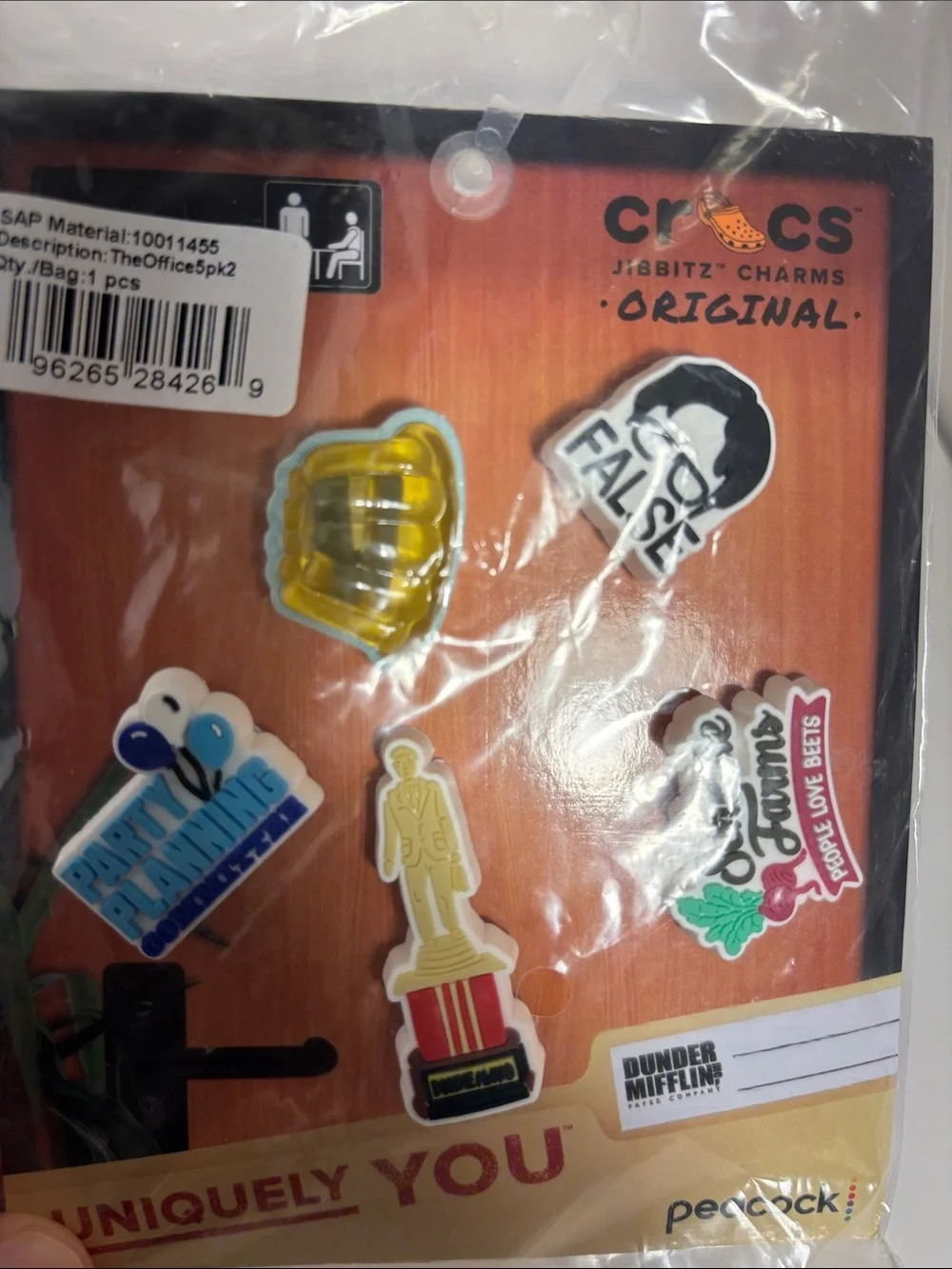 CROCS JIBBITZ -The Office™ Accessory Charm Pack